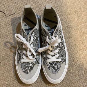 Zara snakeskin sneakers